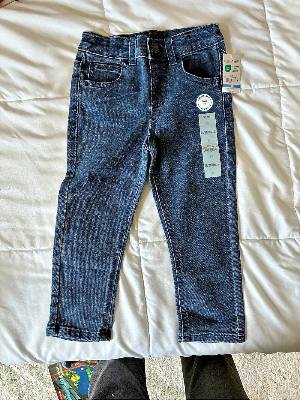Toddler girlsFit Straight Jeans Blue
